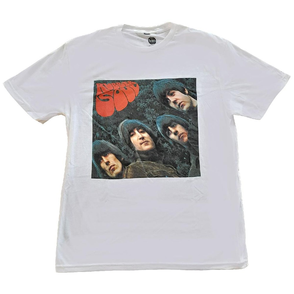 The Beatles – Rubber Soul Album Cover – White T-shirt