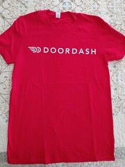 DOORDASH Food Delivery Driver T-shirt- variety of sizes!