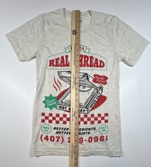Real Thread Pizza Orlando Florida Adult Size XS Soft Poly Cotton Rayon Blend