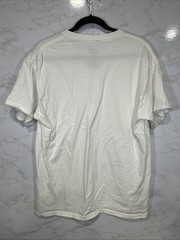 Alab A Lab Sillied Goose T-Shirt White Short Sleeve Crew Neckline Sz Large