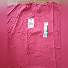Fruit of the Loom Dual Defense Men’s Short Sleeve Tees in Gray and Red 4XL
