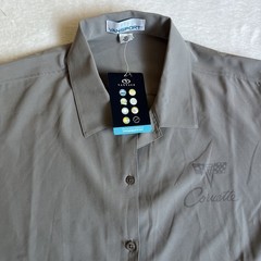 Vansport Moisture Transport Men’s Shirt Corvette Size 2X (runs smaller) Grey NWT