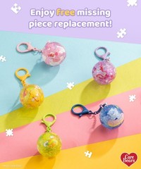 PieceRelax Care Bears 3D Puzzle Keychain 24 Plastic Pieces for Adults – Glitt…