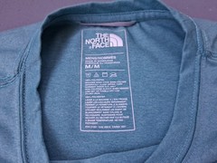 Men The North Face Crewneck T Shirt M Turquoise Breathable Lightweight Comfy