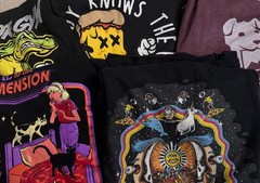5 T-Shirt Lot Random Sports Bands Movies VTG Pop Culture Streetwear Beer Art