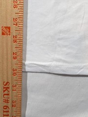 Hanes ComfortSoft White V-Neck T-Shirt Large 100% Cotton NWOT