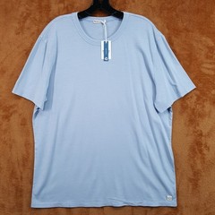 MARINE LAYER Shirt Mens Large Blue Pullover Crew Signature Sea Change Re-Spun