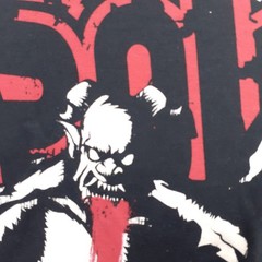 NWT Vintage Y2K Tapout Shirt Mens XL AOP MMA Blood Demon Cottton in ya face