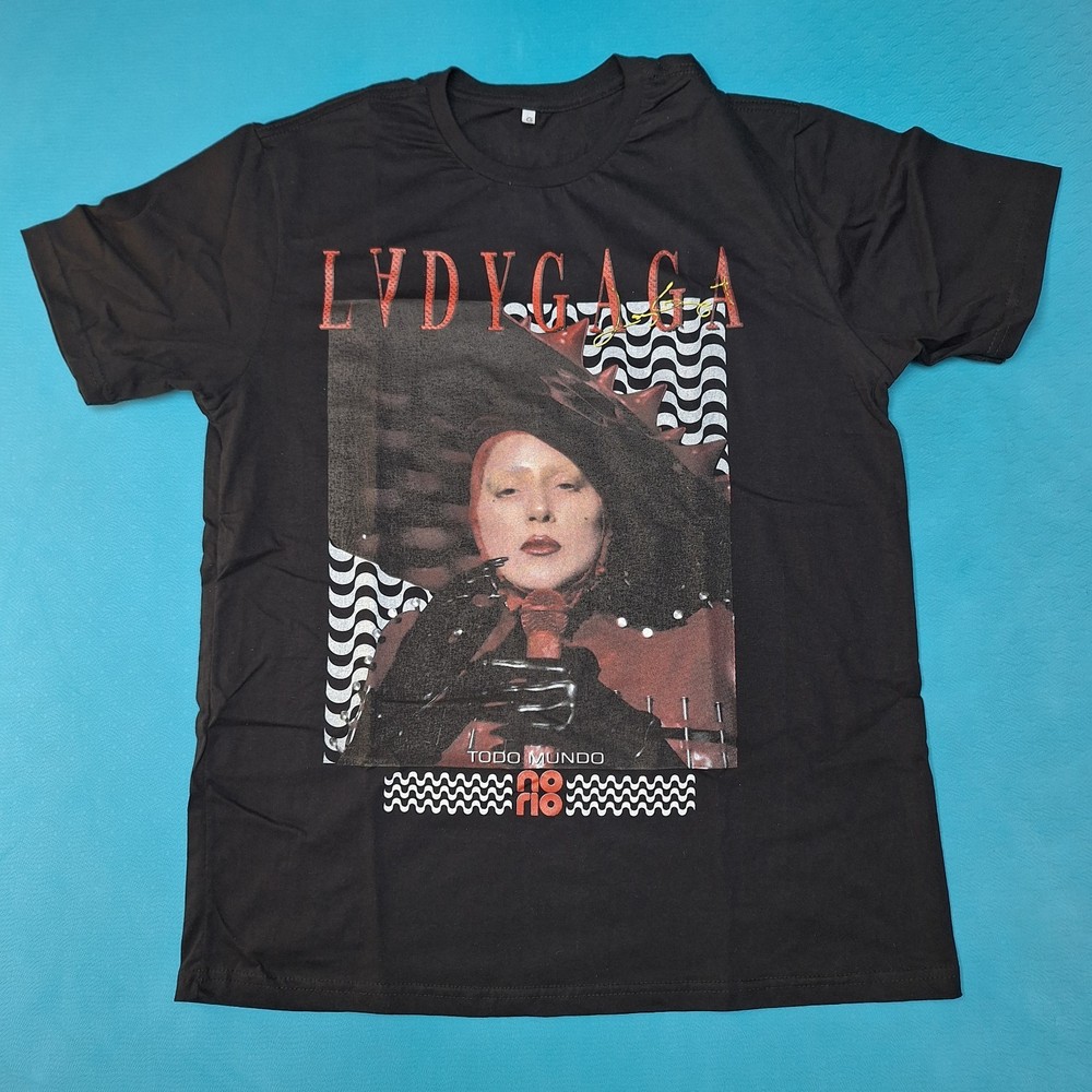 Lady Gaga T-Shirt 03/05/2025 Copacabana Rio de Janeiro Size L, New