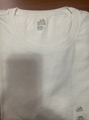 JA John Ashford Men’s Soft Jersey Short Sleeve Crew-Neck T-Shirt White Size XXL