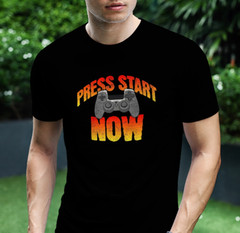 PRESS START NOW (GAMER) T-Shirt Sizes S-5XL
