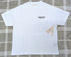 Fear of God Essentials Classic Tee ‘Bright White’ M Size Oversized T-Shirt SS25
