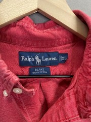 Ralph Lauren Mens Button Down Flannel Blake Collared Long Sleeves Size X-Large