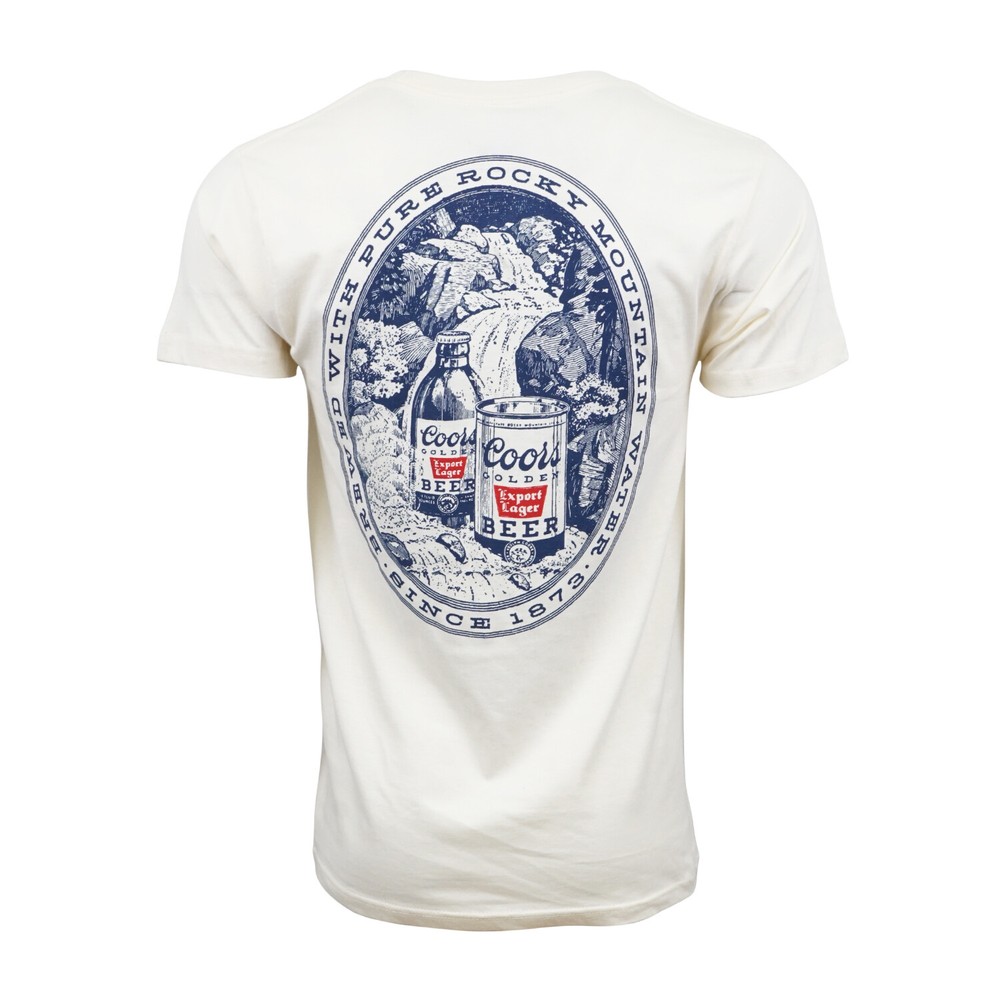 COORS BANQUET BREWED IN COLORADO T SHIRT OFFICIAL LICENSE TEE