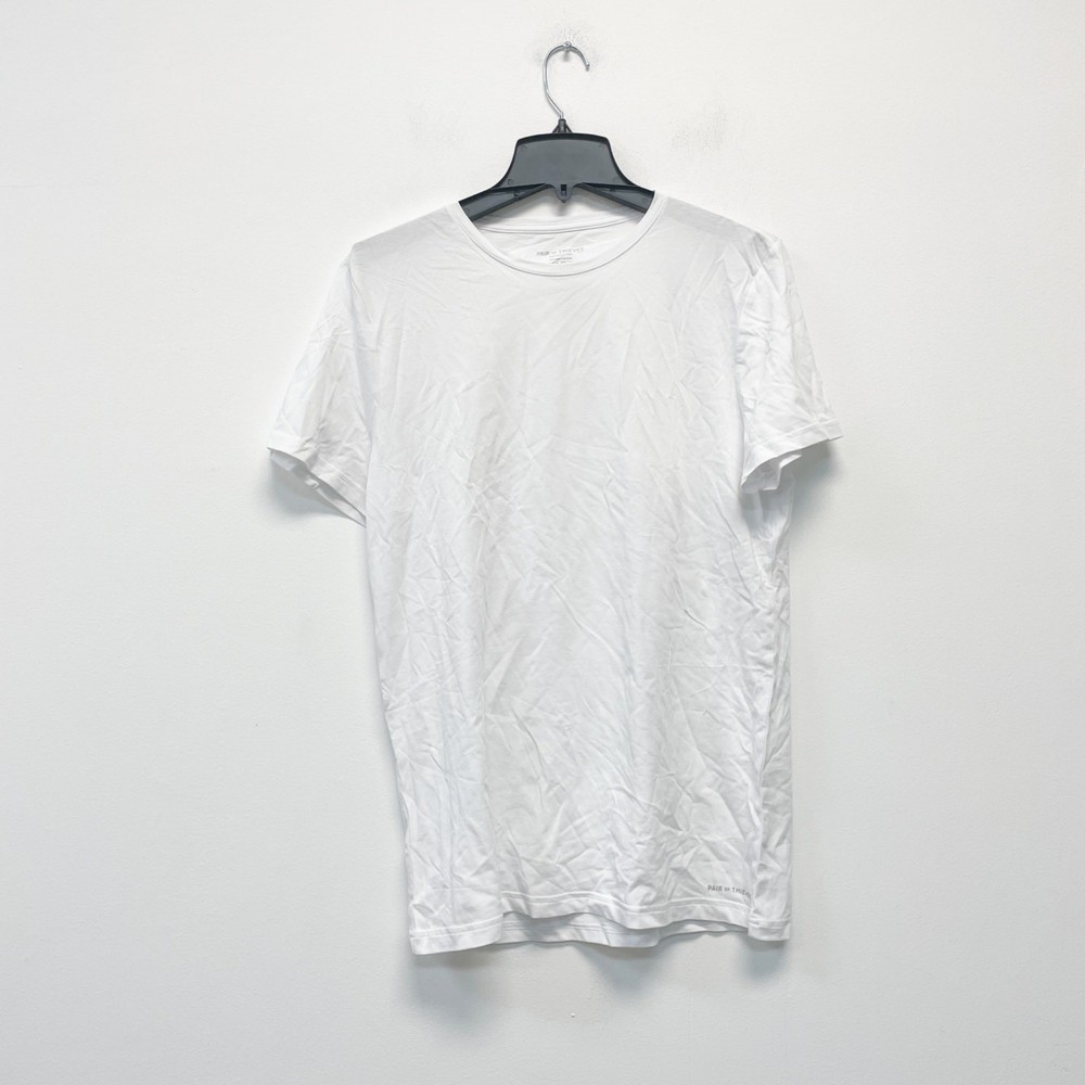 Pair Of Thieves Men’s White Crew Neck Short Sleeve T-Shirt Size Medium