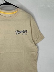 Howler Bros Howler Posse Shirt Mens Medium Beige Graphic Tee NWT Sand Heather