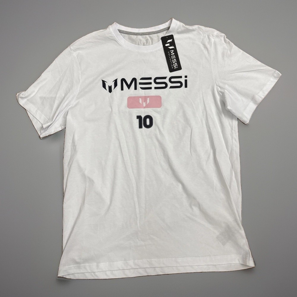 Lionel Messi 10 Men’s Tee T-Shirt Size XL Messi Collection World Cup NWT 🇦🇷