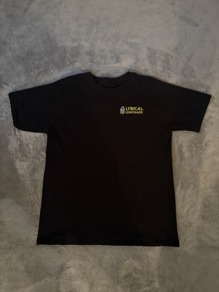 Lyrical Lemonade T-Shirt Mens Large Black Graphic Tee Streetwear