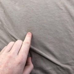Vintage Karl Kani Shirt Men 2XL Beige Long Sleeve Thermal Embroidered Streetwear