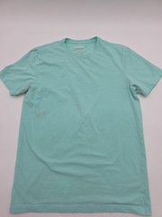 Express T-Shirt Men M Green Stretch Solid.#44699