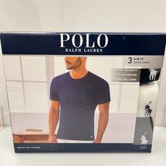 Polo Ralph Lauren Men’s T-Shirt – 3-Pack – Cotton Men’s Clothing Size XL