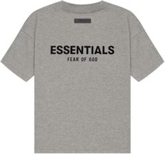 NWT FEAR OF GOD ESSENTIALS T-SHIRT SS22 “Dark Oatmeal” AUTHENTIC (SIZE XXS-XXL)