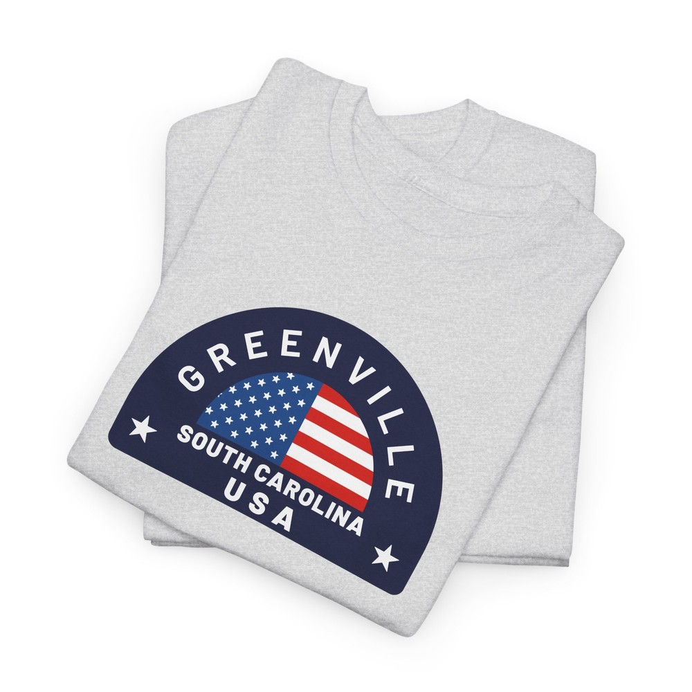 Greenville, South Carolina – Unisex Heavy Cotton Tee