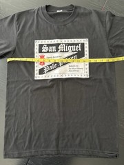 San Miguel Beer Small T-Shirt Men’s Black Graphic Tee