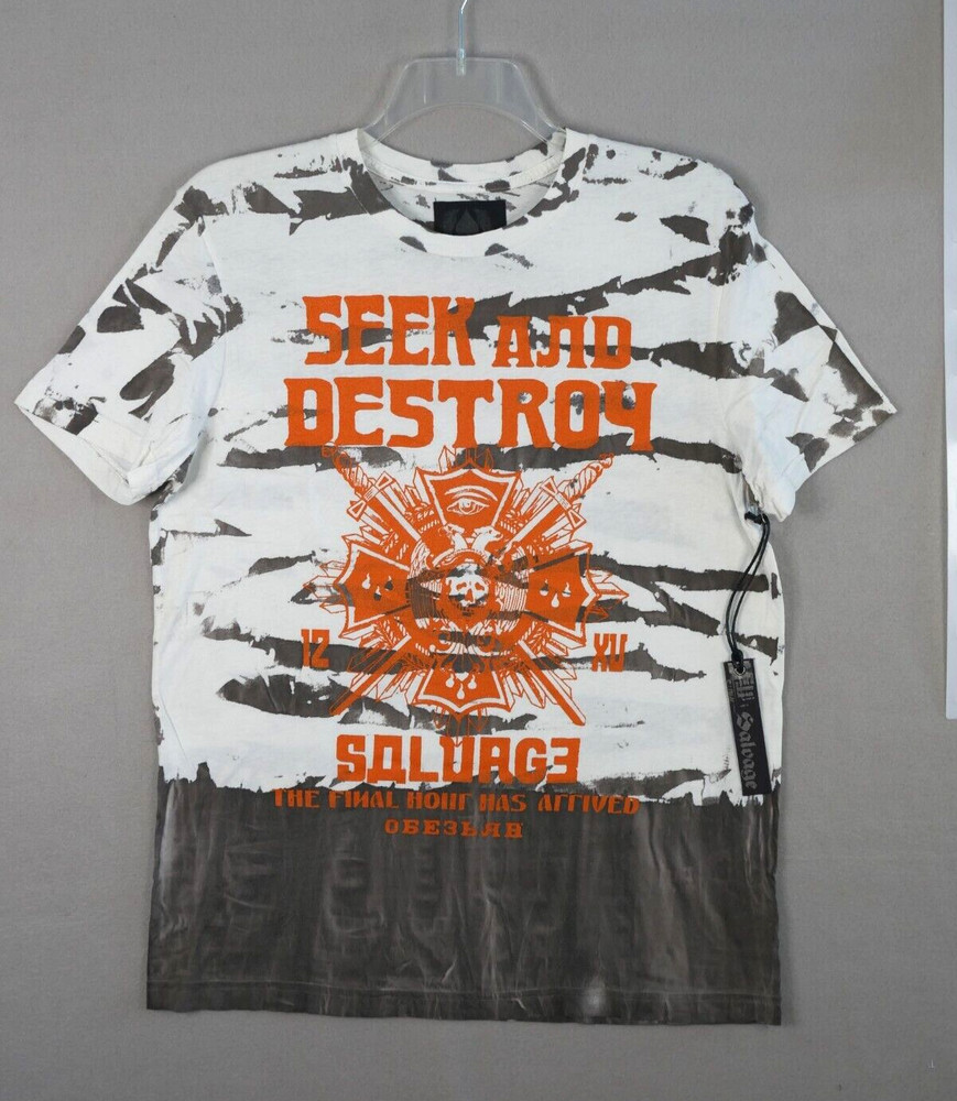 Genuine Vintage Salvage Brand T Shirt “SHOGUN” Rust V51T425 Size L