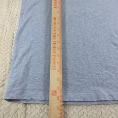 J.Crew Mens Large Blue Navy Raglan Long Sleeve Baseball T-Shirt F5167 Cotton