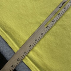 VINTAGE Hanes Shirt Mens XL Yellow 50/50 Single Stitch Blank Heavyweight 90s