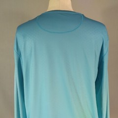 Reel Legends shirt men’s medium blue long sleeve Dri-Fit UV outdoor