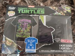 Funko Pop TMNT Super Shredder Diamond 1138 Tee Box Set 2XL Target Exclusive