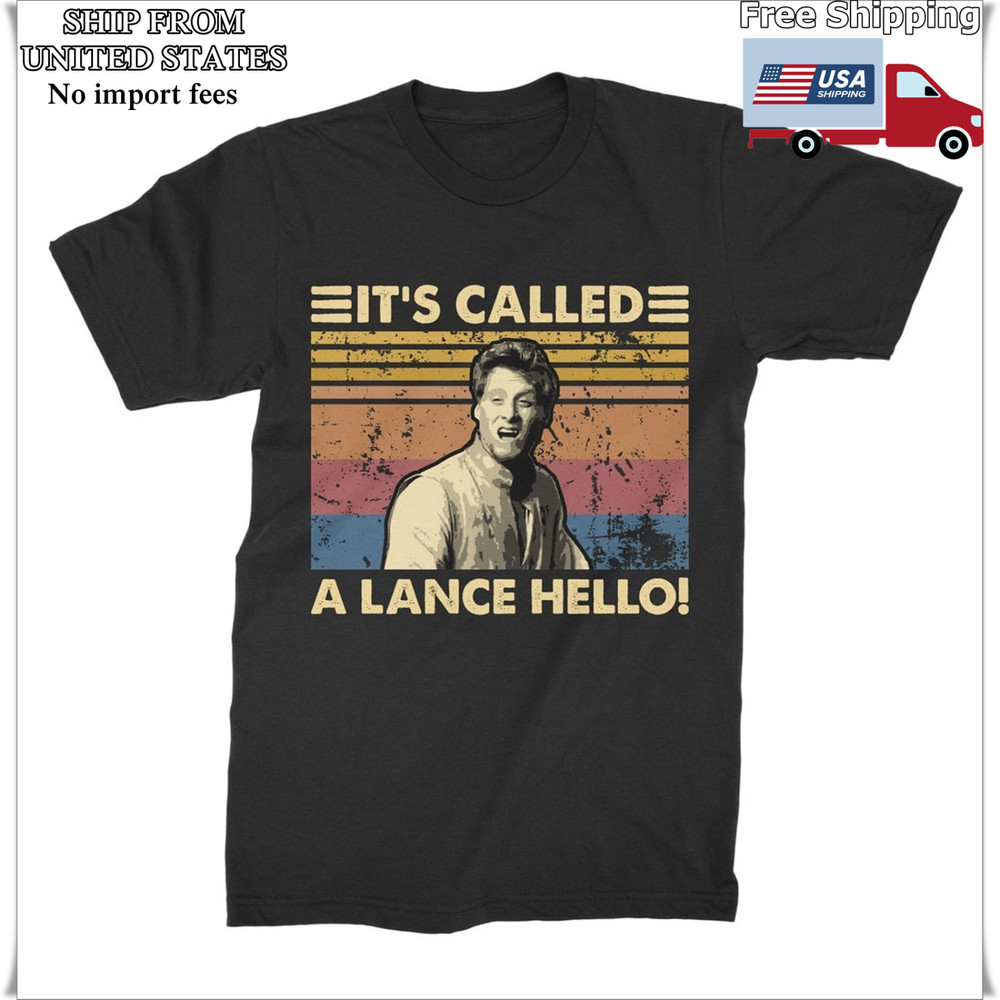 A Knight’s Tale It’s Called A Lance Hello Vintage T Shirt-Hoodie-Sweatshirt