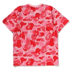 A BATHING APE Men’s ABC CAMO PILE JACQUARD ONE POINT TEE 1L30109005 b