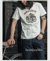 NON STOCK Pure Cotton Men T-Shirt Power & Speed Heavyweight Basic Tee T-Shirts