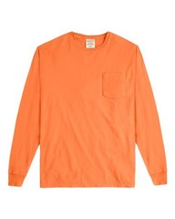 ComfortWash by Hanes Unisex Garment-Dyed Long Sleeve T-Shirt With a Pocket – GDH