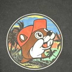 Buc-ee’s Men’s Black Graphic Print T-Shirt Crew Neck Short Sleeve XL