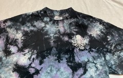 Shaka Wear Super MAX Heavy Streetwear Tie Dye Shirt Embroidered Octopus Squid M