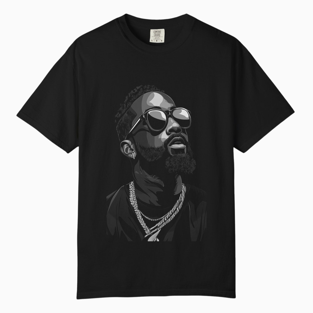 Neon Urban Hip Hop Streetwear Tee, Comfort Colors T Shirt, Unisex Streetwear Tee