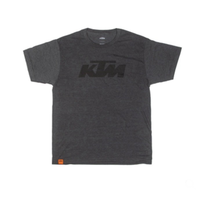 KTM Men’s Logo Short Sleeve T-Shirt Charcoal Heather 3PW25005230