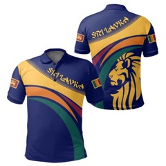 Mens Sri Lanka Summer Polo T-Shirt Souvenir Short Sleeve Tee Tops Casual T Shirt