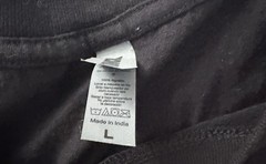 T-Shirt Minding My Business The 92% Large Black