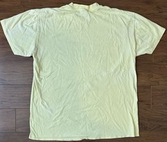 Vintage 1990 SUNY University At Albany NY Orientation Yellow T-Shirt XL USA Made