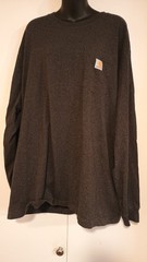 Carharrt & Ariat Men’s Size 2XL Work Tee Lot Of 3 Pieces Gray/Maroon