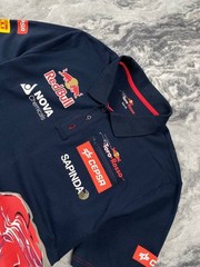 Vintage Toro Rosso Red Bull Racing Big Logo Men Size XL T Shirt Blue
