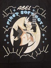 NEW – HAZBIN HOTEL – ABEL FIRST SOFT BOY TSHIRT – HOT TOPIC – MEDIUM – WITH TAGS