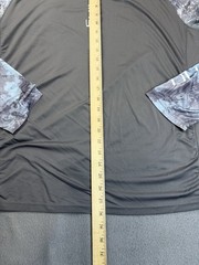 Huk Performance Fishing Offshore Camo Long Sleeve Shirt Mens Medium Stretch