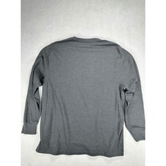 Polo Ralph Lauren Mens 2XL Charcoal Gray Waffle Knit Thermal Long Sleeve Shirt