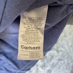 Carhartt Shirt Mens Medium Faded Chery Henley Workwear Pocket T K128 Vintage Y2K